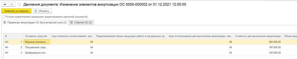 Ошибка в 1с нестандартное распределение собственных средств